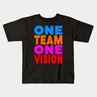 One team one vision Kids T-Shirt